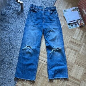 SLVRLAKE Sz 25 Grace Cropped Jeans in Montana